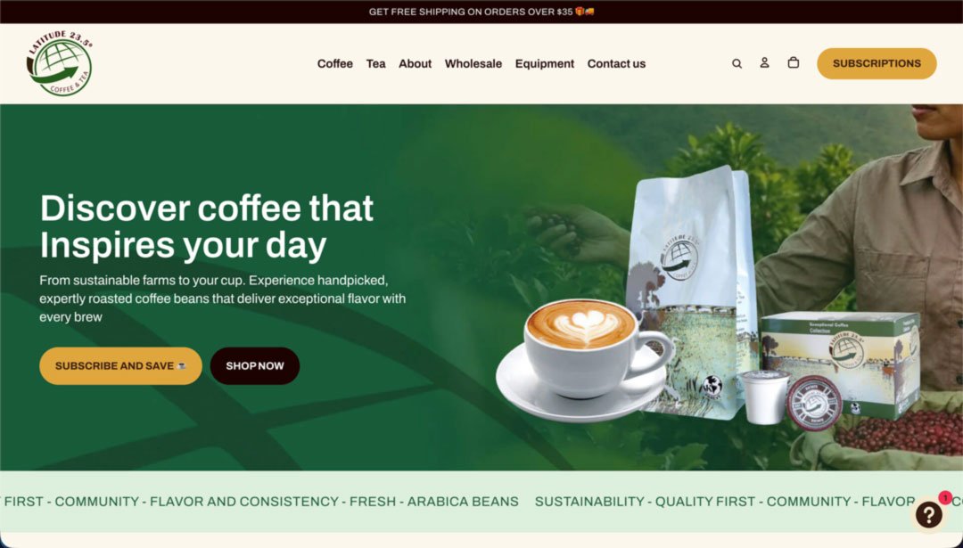 Latitude 23.5° Coffee & Tea Corp.